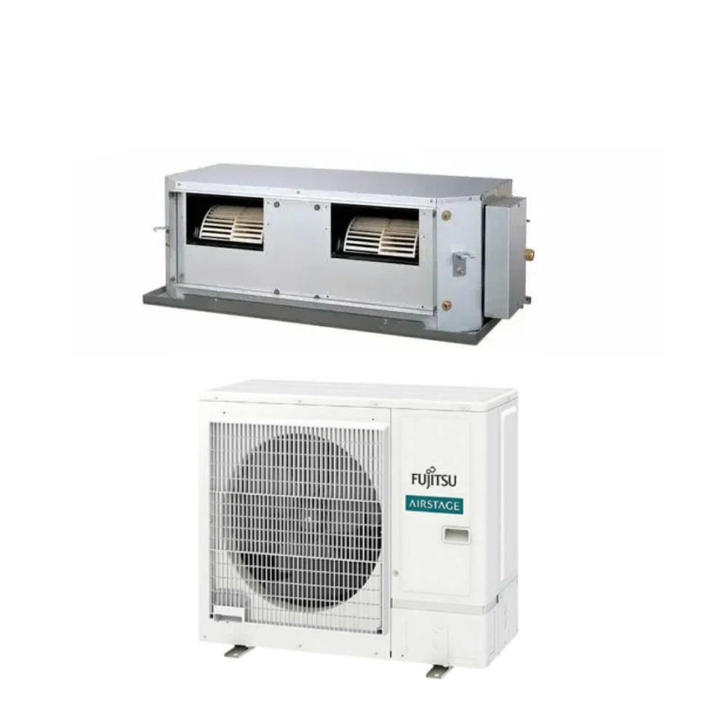 Fujitsu SET-ARTH24KHTA 7.1kW High Static Ducted System 1 Phase | Includes UTY-RNRT Controller
