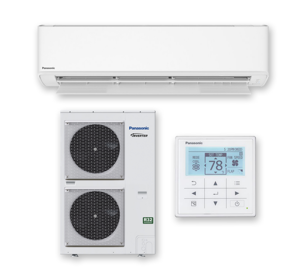 Panasonic S-100PK3R | U-100PZ3R8 9.0KW Reverse Cycle Split System Air Conditioner R32 Three Phase | Light Commercial